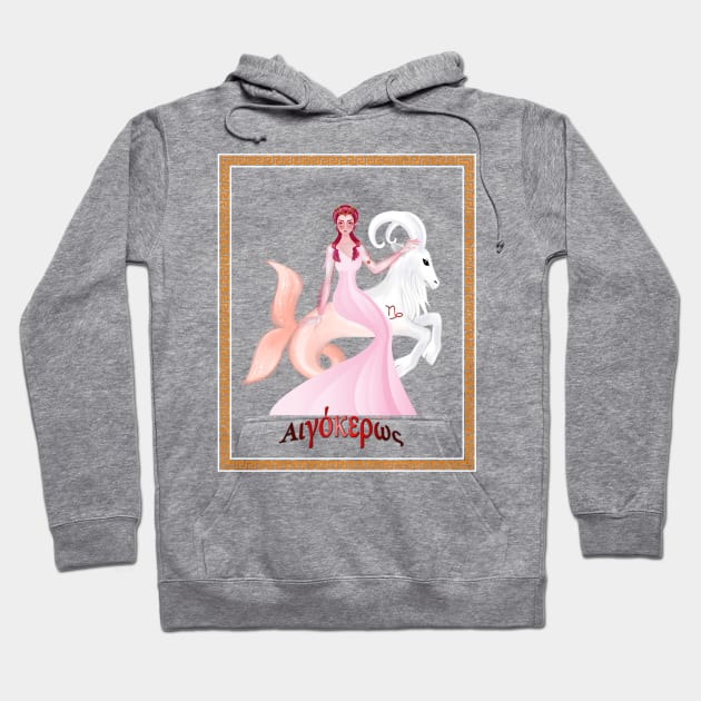 Horoscope Goddesses-Capricorn Hoodie by amadeuxway